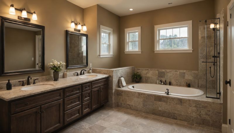Renovated Bathroom with Modern Fixtures