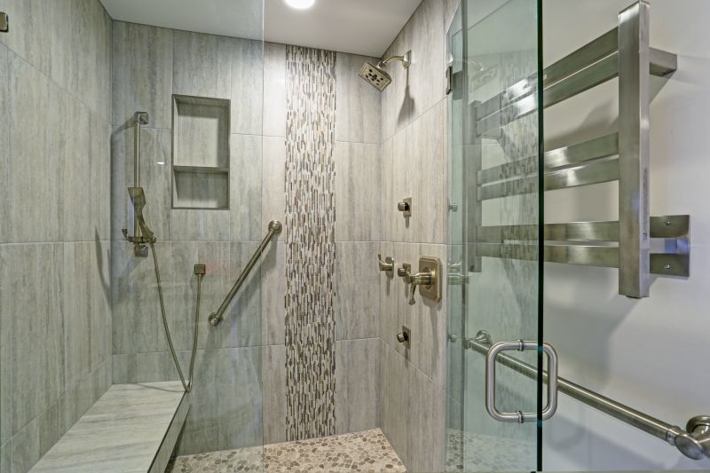 Stylish Tile Shower with Niche