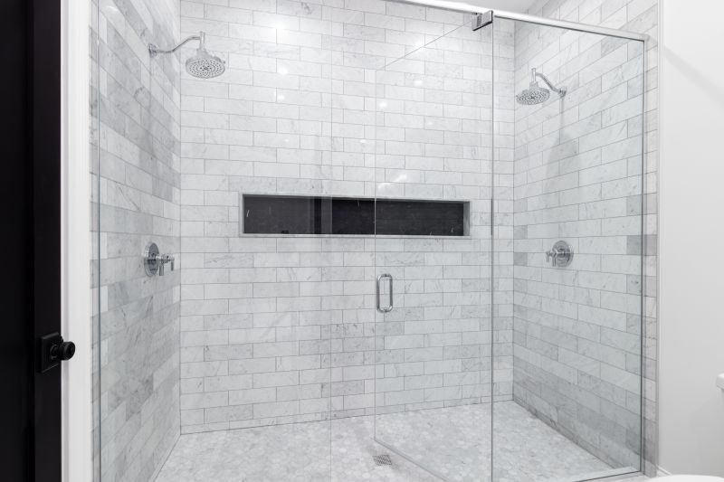 Elegant Tile Shower Design